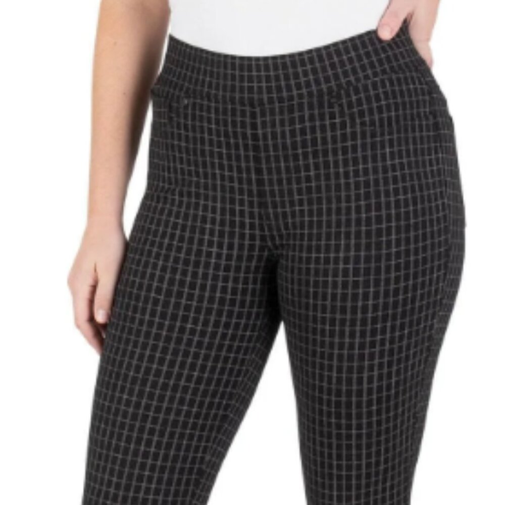 Seven7 Women's 4-Way Stretch Skinny Leg Pull On Ponte Pant Legging Size Medium